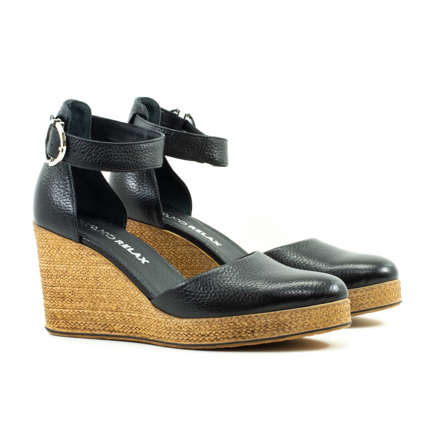 Женские Босоножки танкетка Натур. Шкіра RYLKO * 6IKR1_Y_UW9F