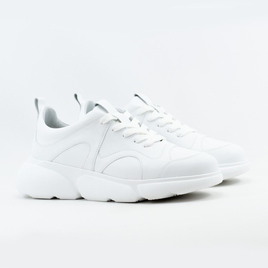 Женские Кросівки Натур. Шкіра VILANSI * V1247-42 WHITE