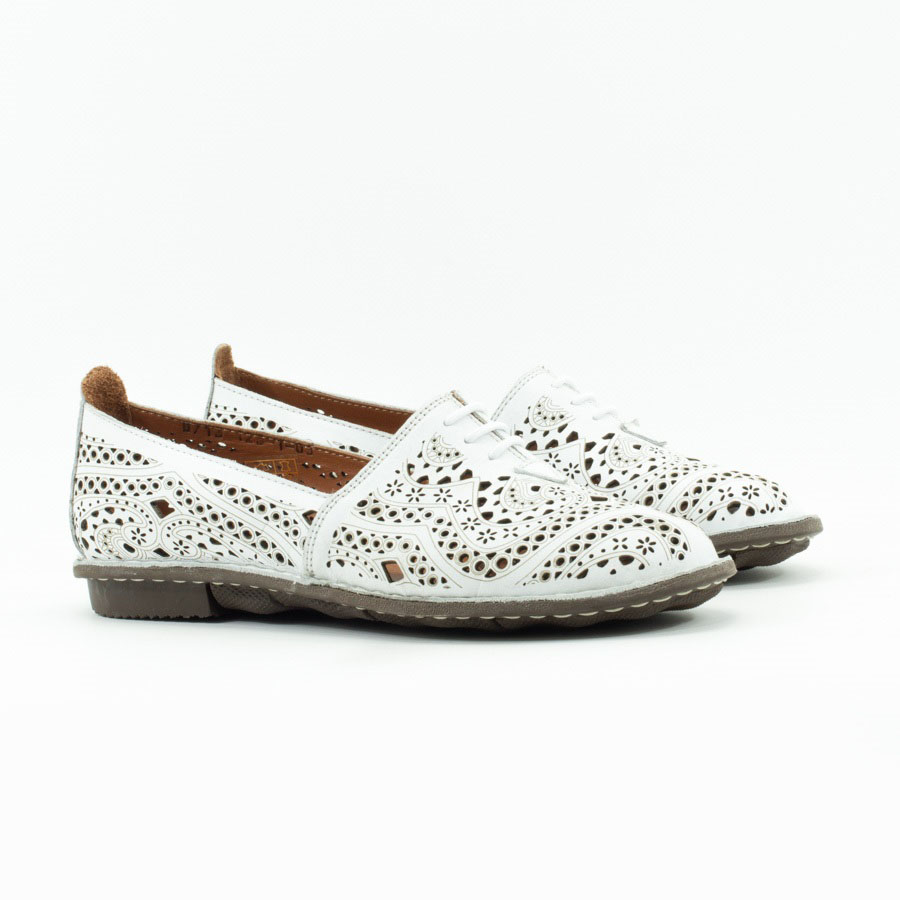 Женские Мокасины Натур. Шкіра LA PINTA * 0713-125