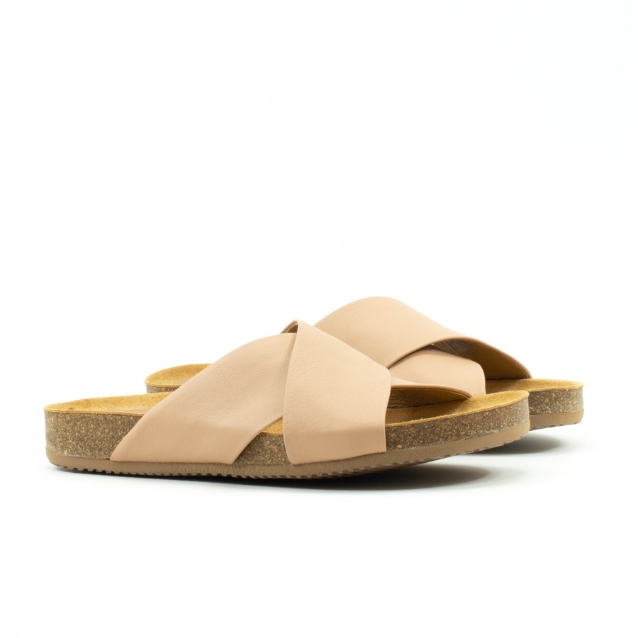 Женские Шлёпанцы Натур. Шкіра RYLKO * 1WFBO_7NN