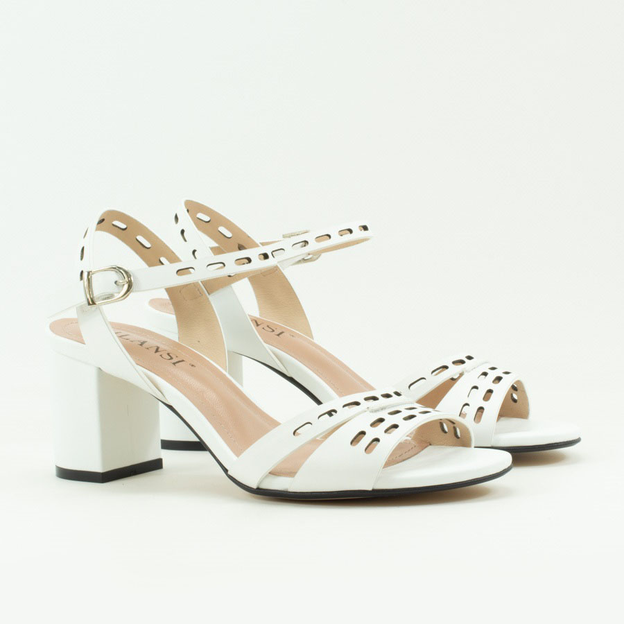 Женские Босоножки Натур. Шкіра VILANSI * V1112-55 WHT