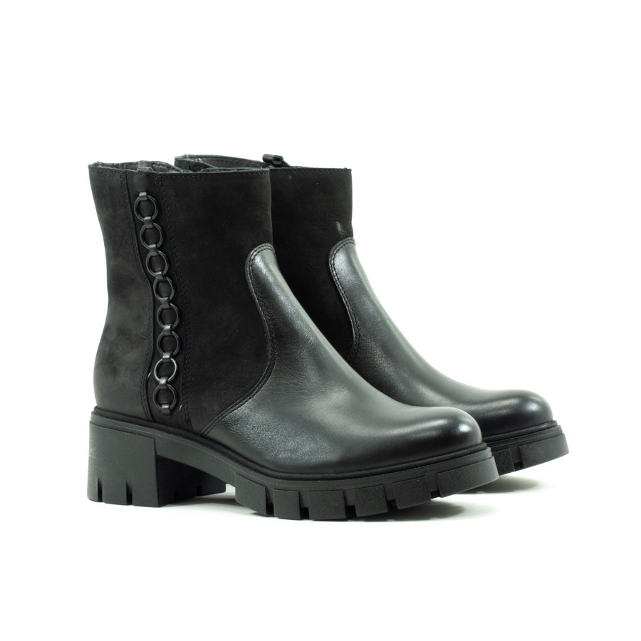 Женские Ботинки Замша-Кожа SIMEN * 4267A