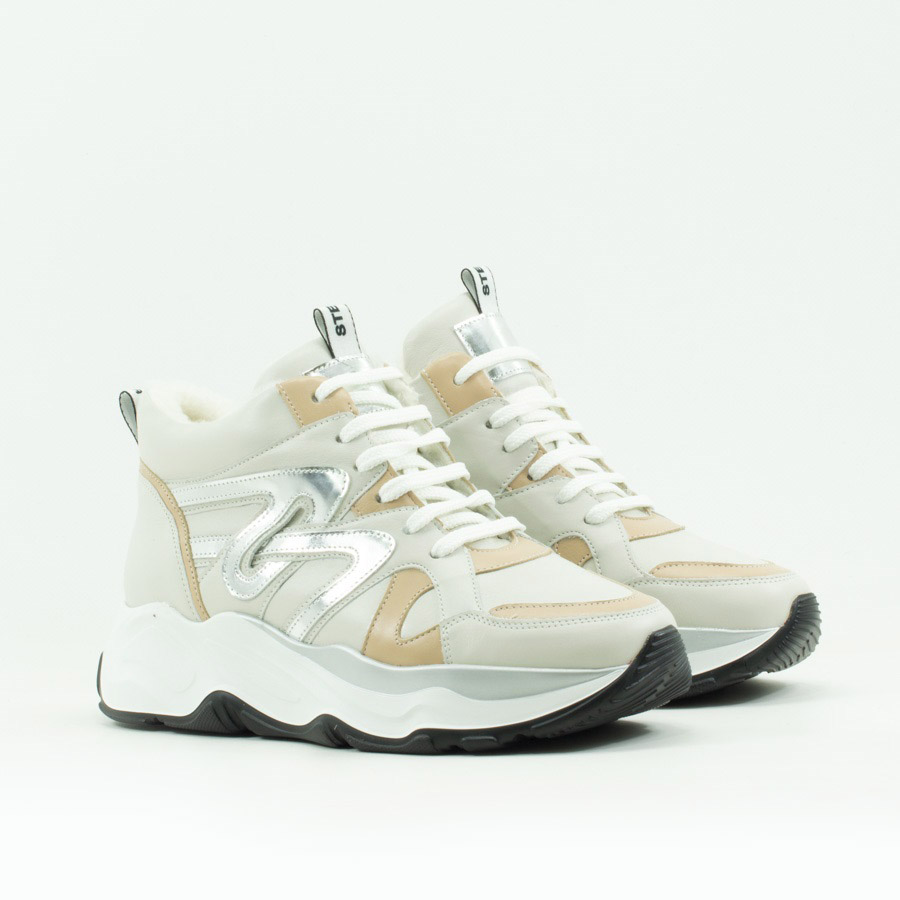 Женские Ботинки спорт Натур. Кожа STEPTER * 7766