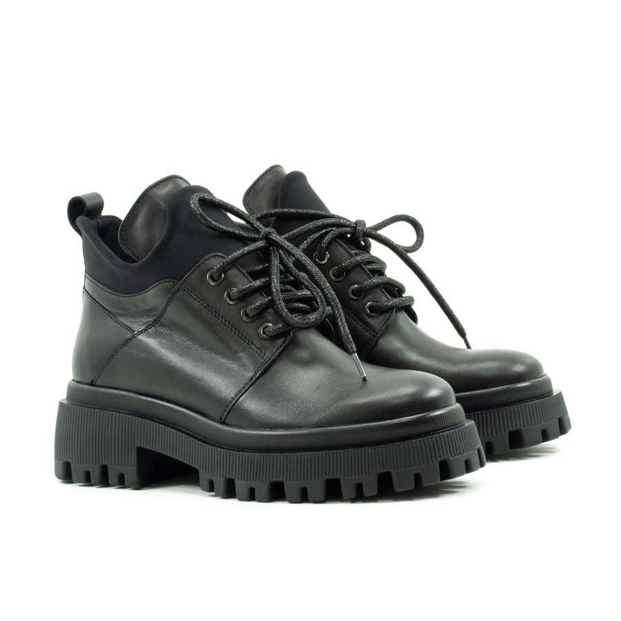 Женские Ботинки Натур. Шкіра VILANSI * V7734 BLACK