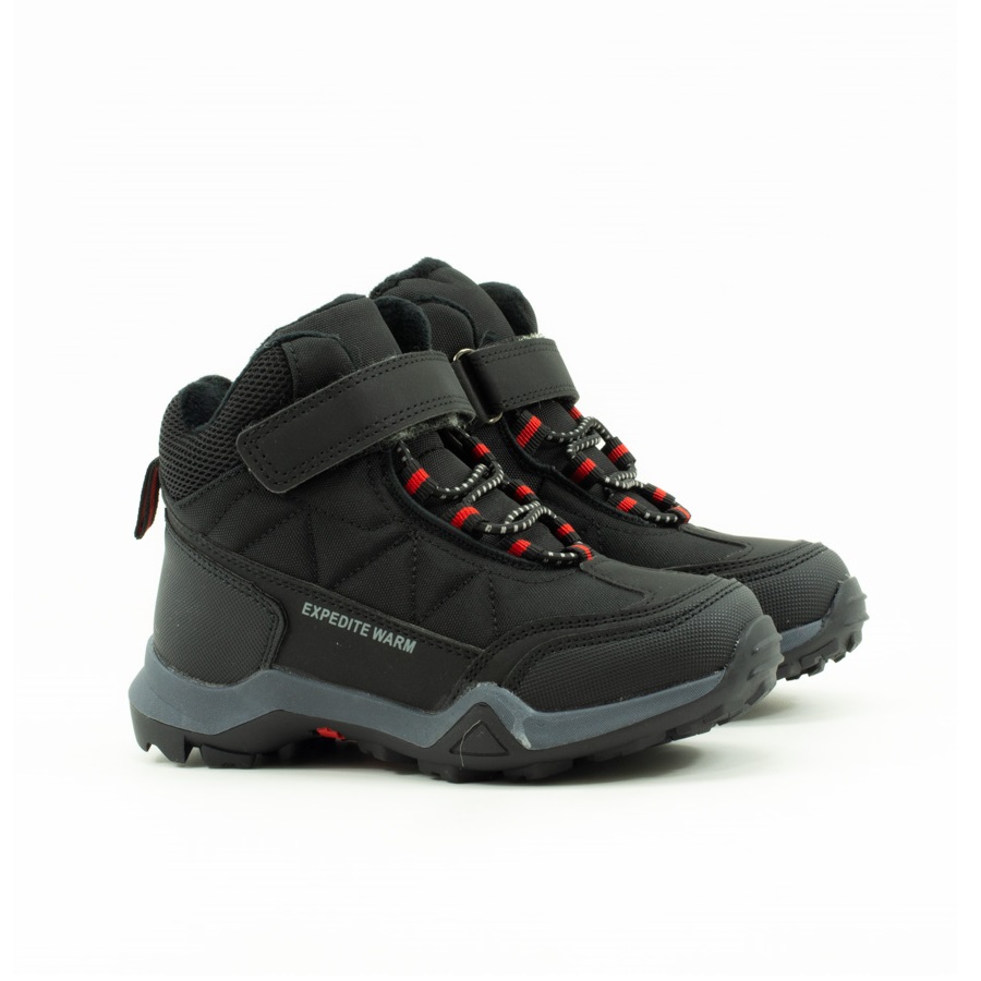 Детские Ботинки Экокожа-Текстиль JONG GOLF * B40165-0 BLACK