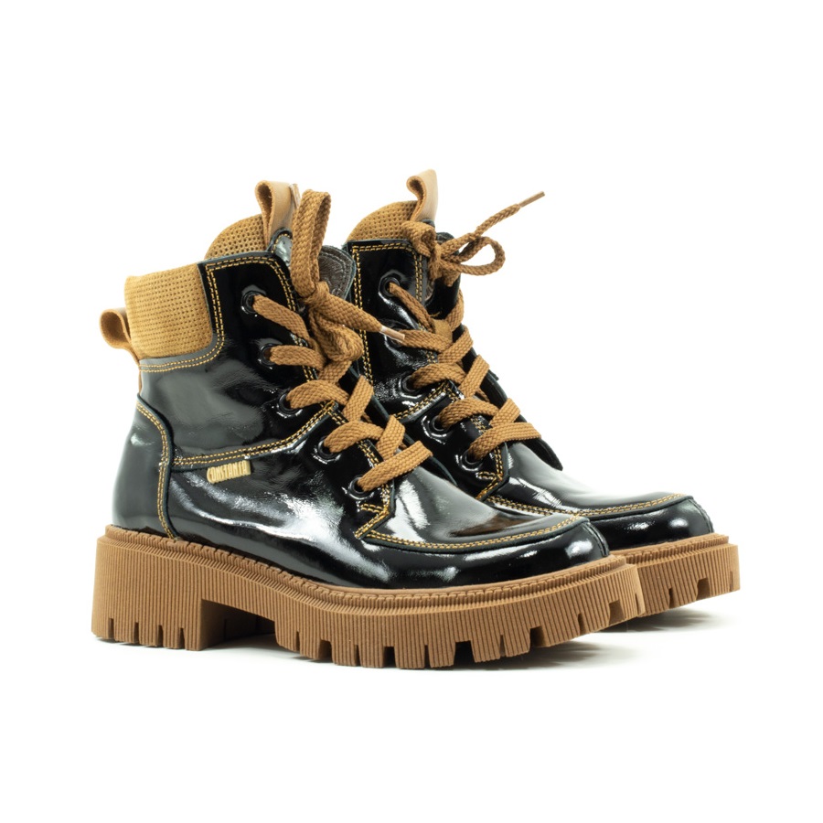 Детские Ботинки Натур. Кожа-Натур. Лак CONSTANTA * 1750 Лак