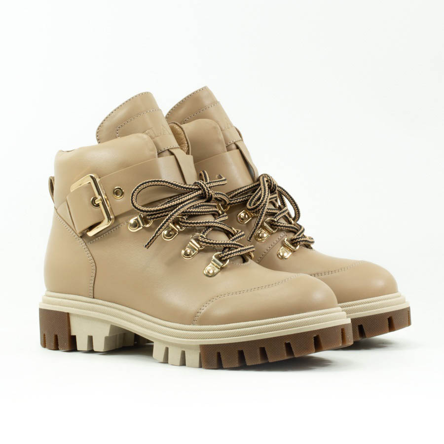 Женские Ботинки комфорт Натуральна шкіра VILANSI * V1277-22 BEG