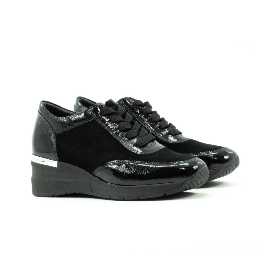 Женские Туфли комфорт Замша-Лак SALA * 9887