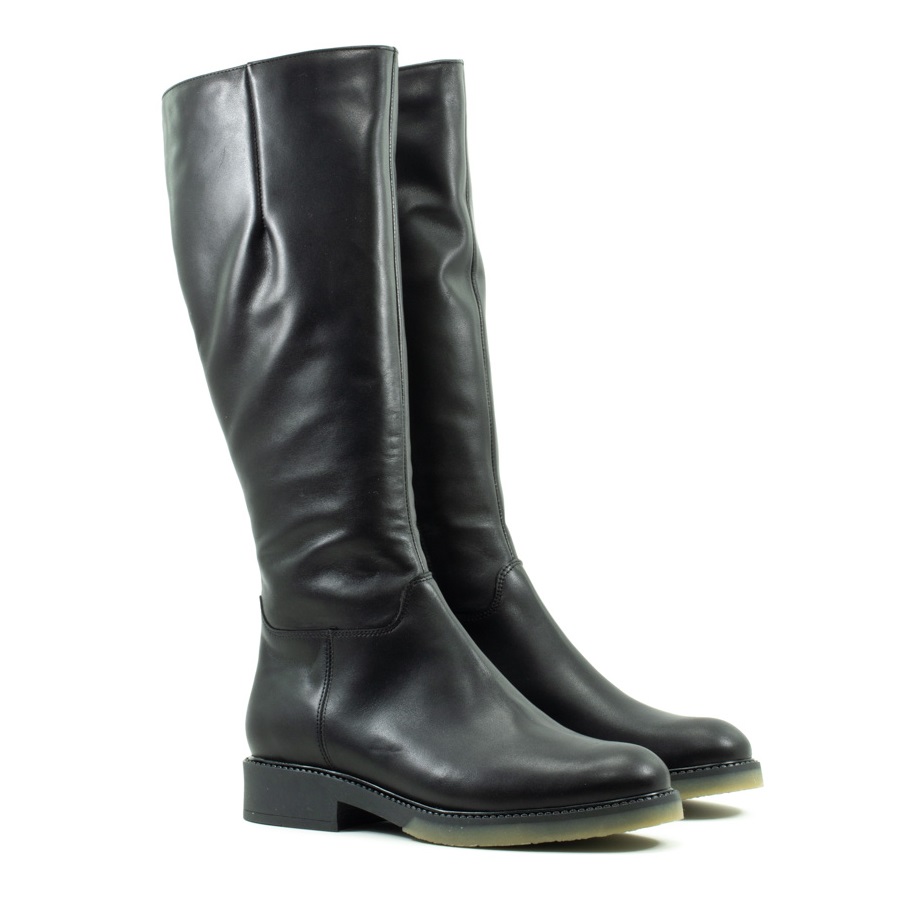 Женские Сапоги Натур. Шкіра VILANSI * V7704 BLACK