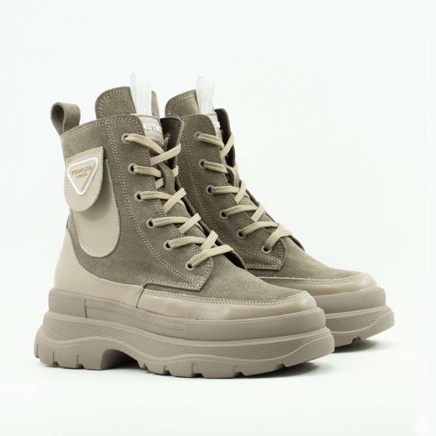 Детские Ботинки Замша-Шкіра CONSTANTA * 1746 Бежевые