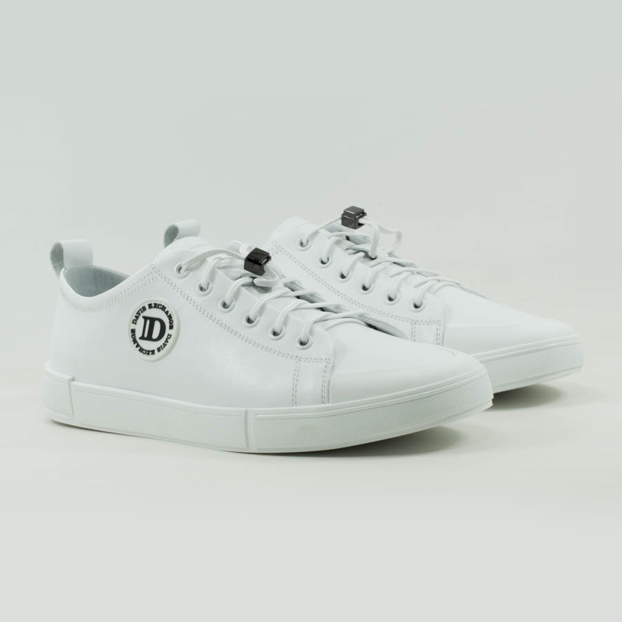 Мужские Кеди Натур. Шкіра DAVIS * 12142-9