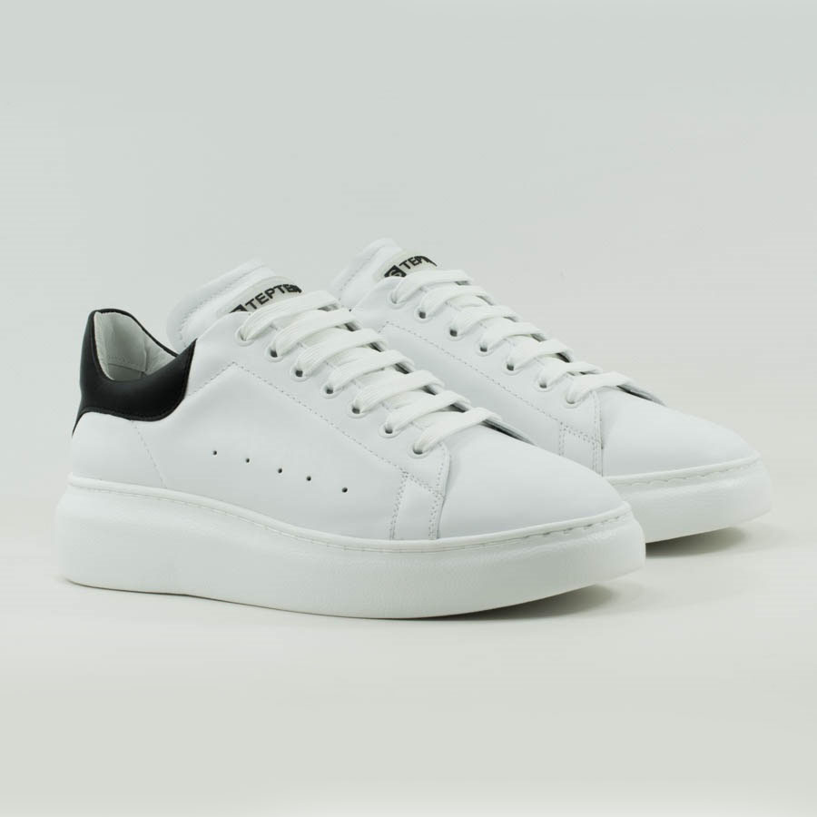 Женские Кеды Натур. Шкіра STEPTER * 7916 Белые