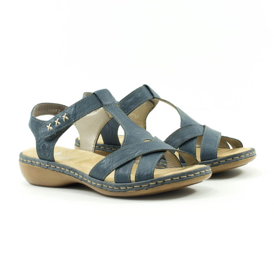 Женские Босоніжки Натуральна шкіра RIEKER * 65919-12