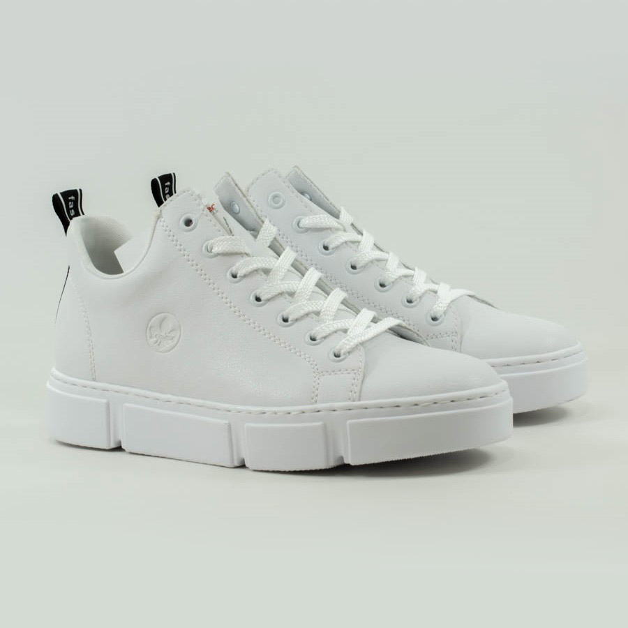 Женские Кеды Натур. Шкіра RIEKER * N5901-80