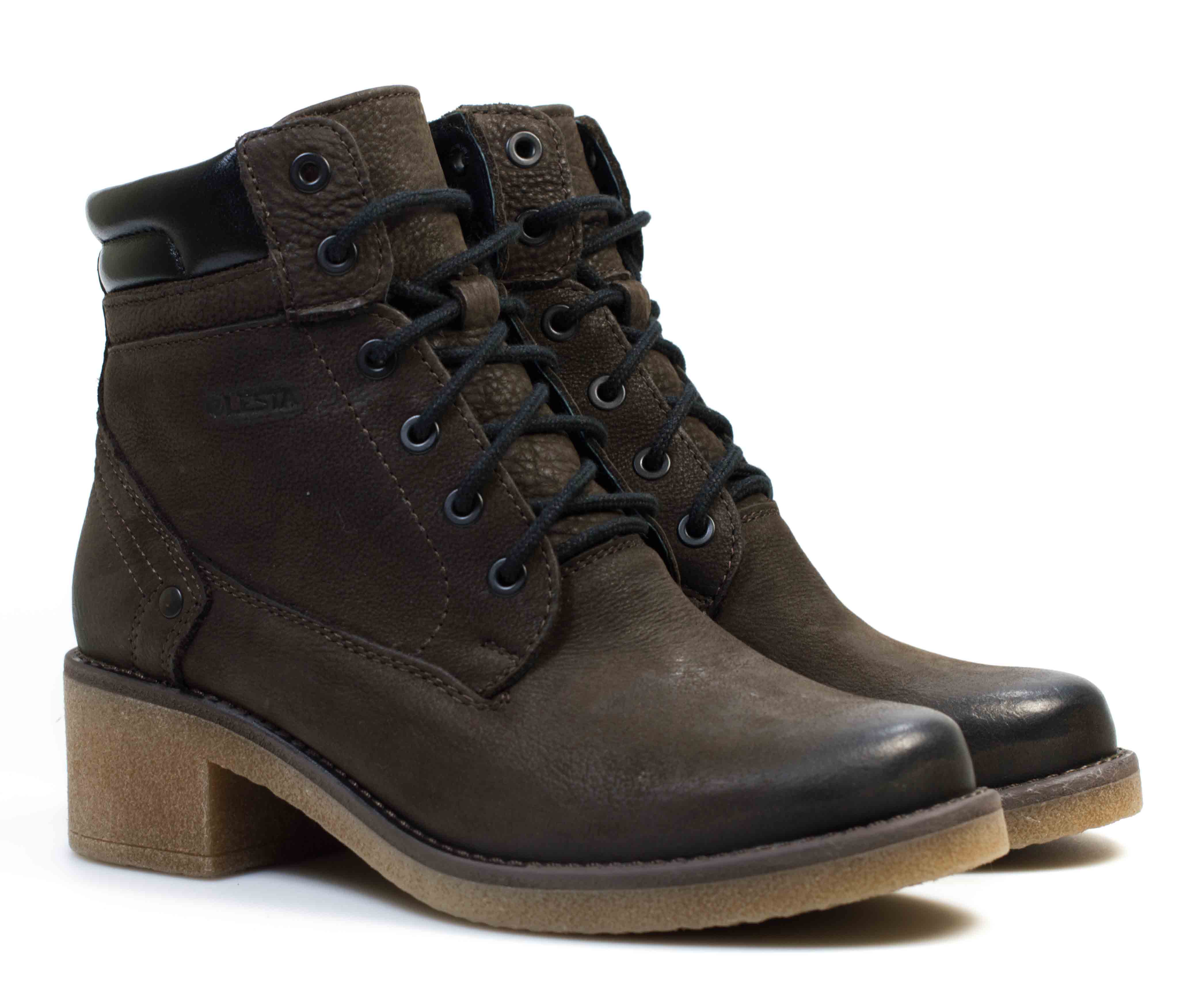 Женские Ботинки Нубук LESTA * 211-6524-7-2139