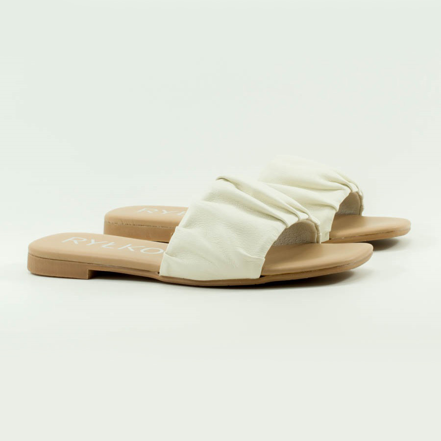 Женские Шлёпанцы Натур. Шкіра RYLKO * OAGE6_V_2NS