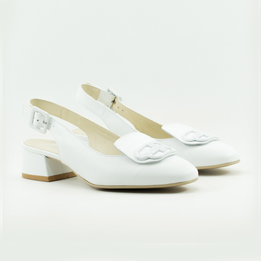 Женские Босоножки Натур. Шкіра VILANSI * V7892 WHITE