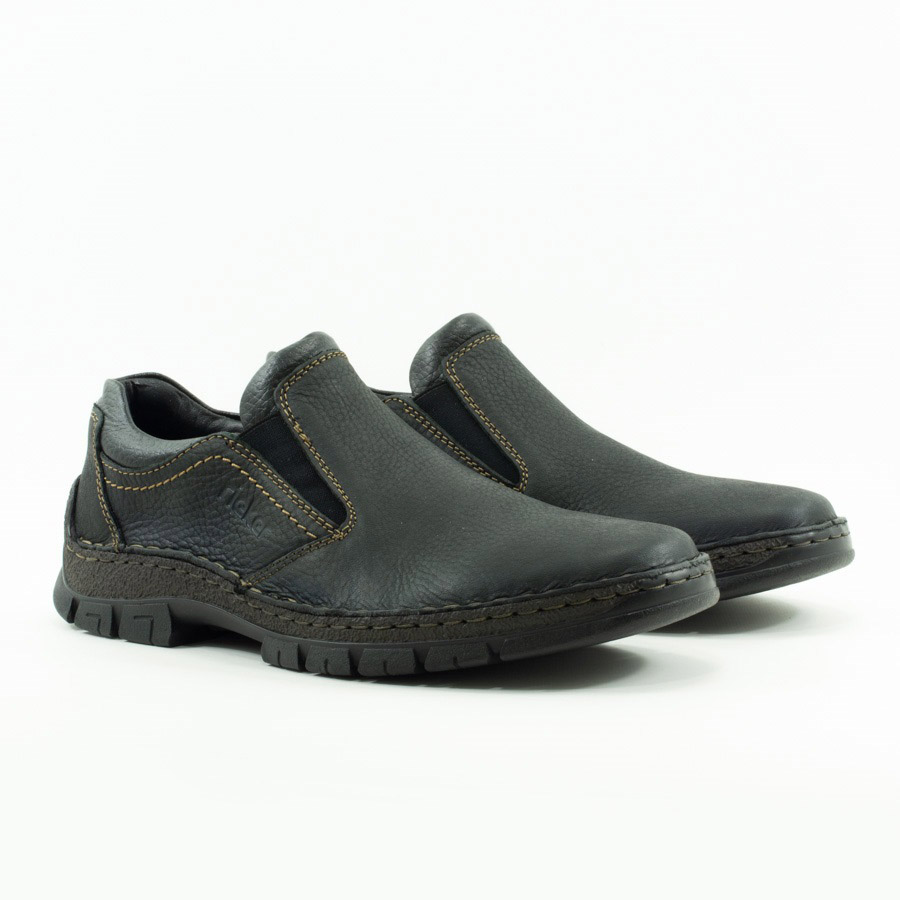 Мужские Туфли комфорт Натур. Шкіра RIEKER * 12272-00