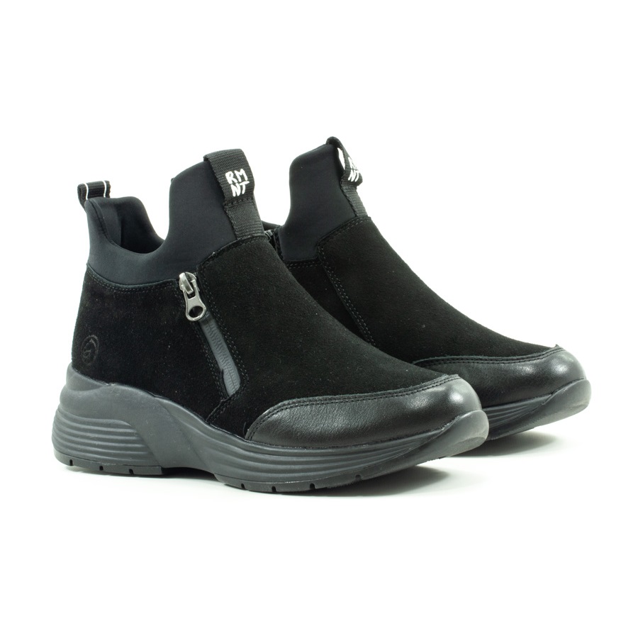 Женские Ботинки Замша-Шкіра REMONTE * D6676-03