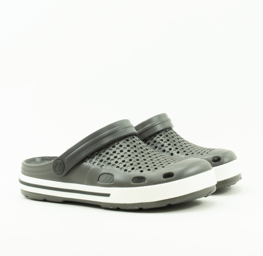 Мужские Сабо EVA-100% класс А COQUI * 6413 Antracit-White