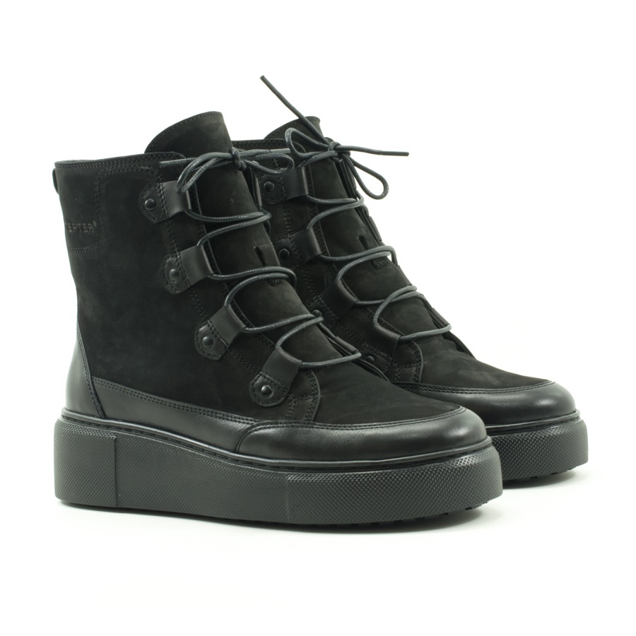 Женские Черевики Замша-Натур. Шкіра STEPTER * 8012