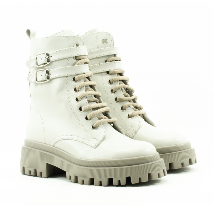 Женские Ботинки Натур. Шкіра VILANSI * V8024 WHITE