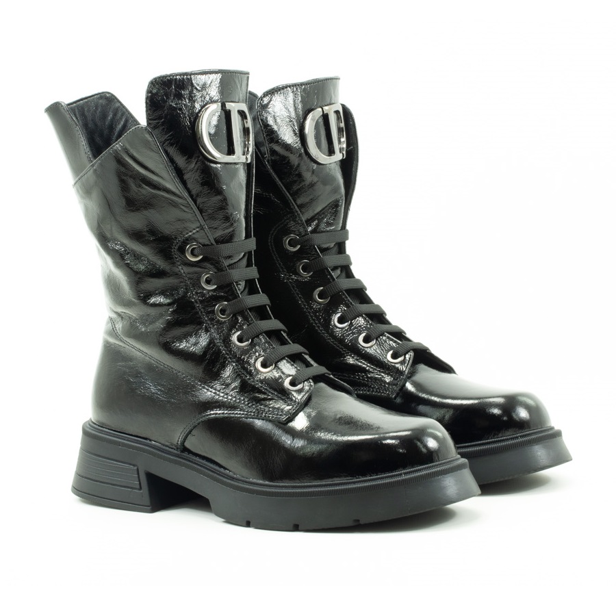 Женские Черевики Натуральний лак  VIA ROMETTI * 171511-38