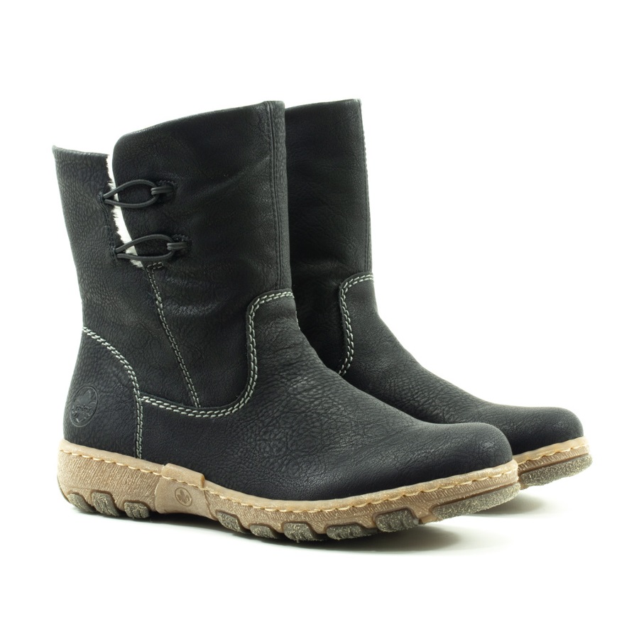 Женские Сапоги Екошкіра RIEKER * Z0172-00