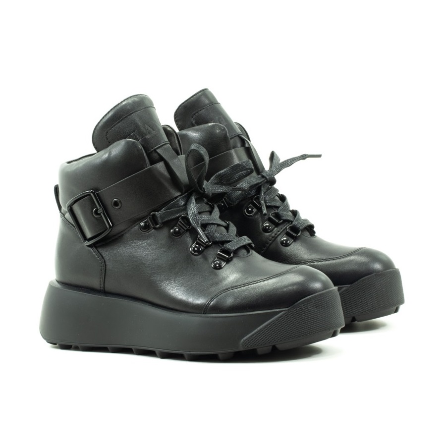 Женские Ботинки Натур. Шкіра VILANSI * V1277-22 BLK 2