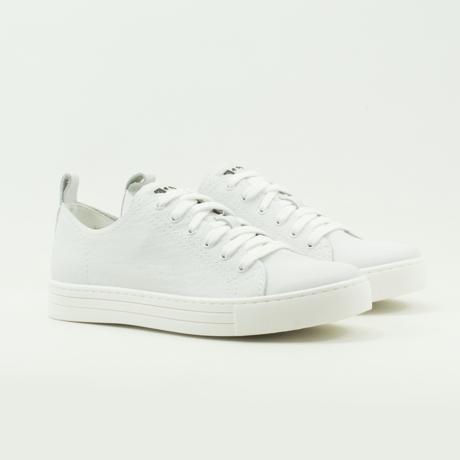 Женские Кеди Натур. Шкіра NESSI * 22695 bialy