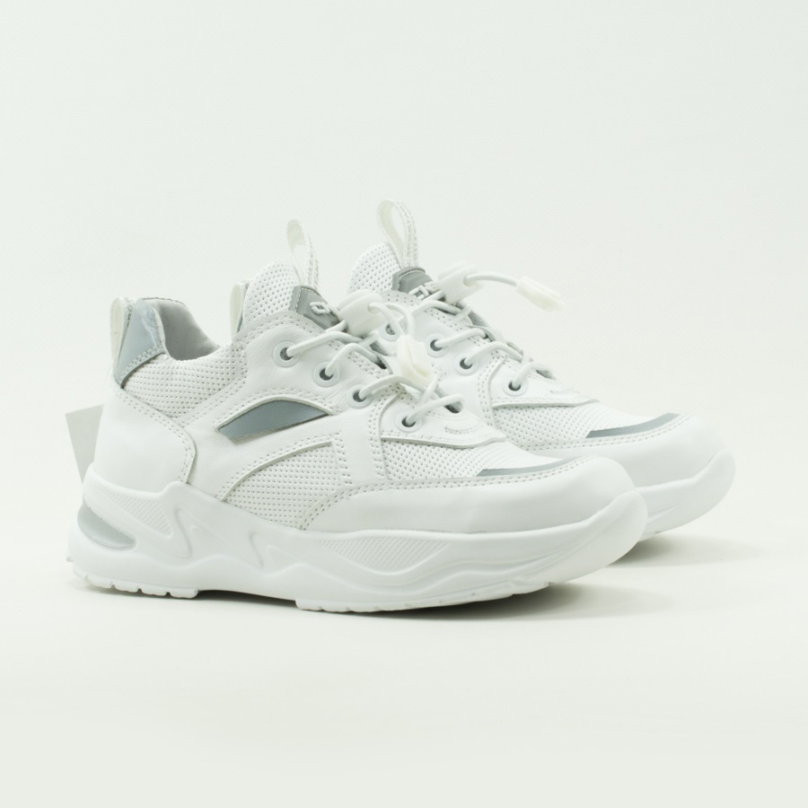 Детские Кроссовки Натур. Шкіра CONSTANTA * 1789 Білі