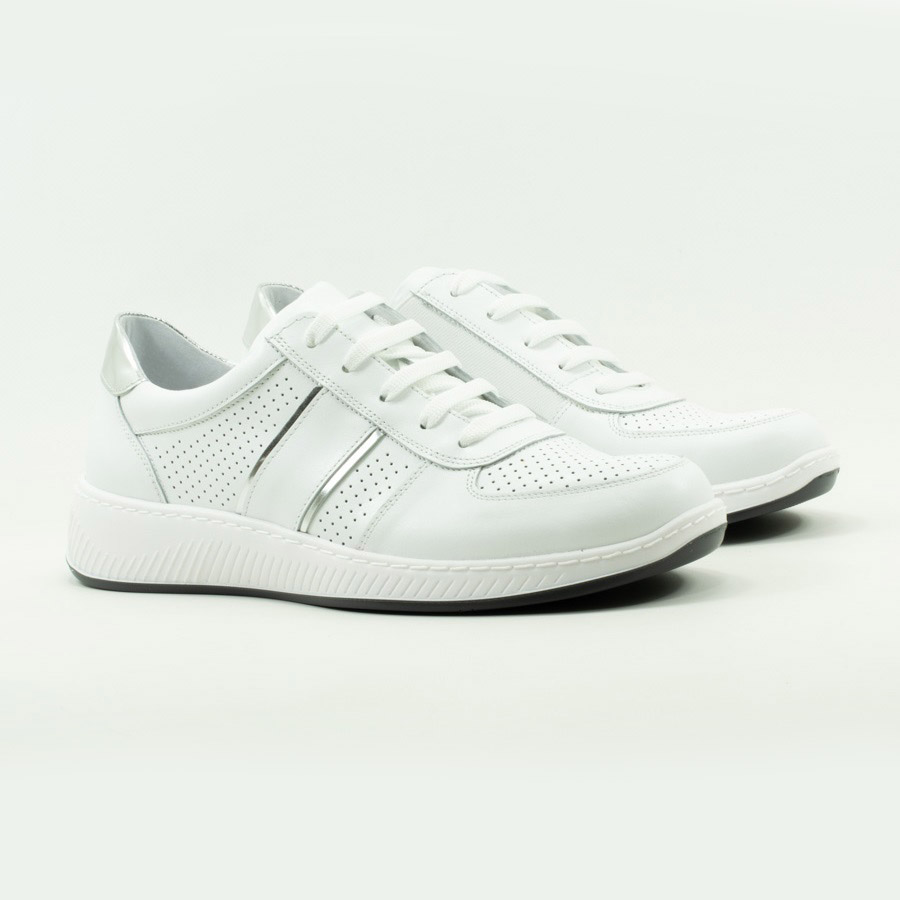 Женские Кросівки Натуральна шкіра VILANSI * V8130 WHITE