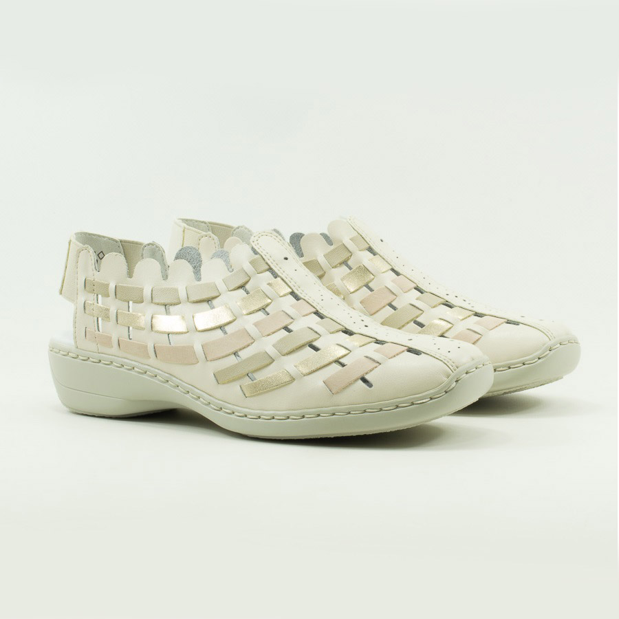 Женские Туфли комфорт Натур. Шкіра RIEKER * 413V8-60