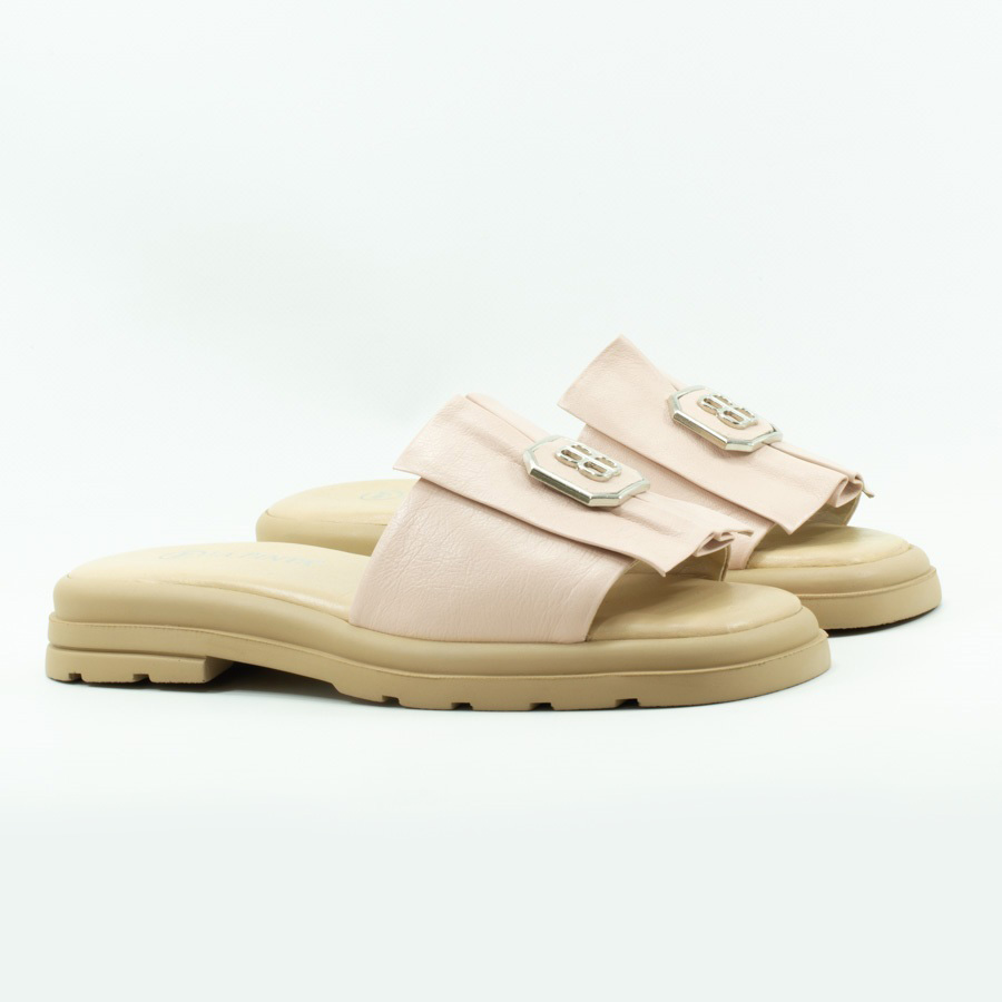 Женские Шльопанці Натур. Шкіра LA PINTA * 0681-143D