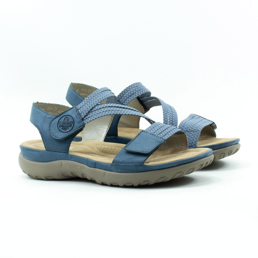 Женские Босоніжки Штучна шкіра-Текстиль RIEKER * 64870-14