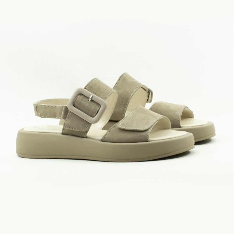 Женские Босоніжки Нубук VILANSI * V8135 BEIGE