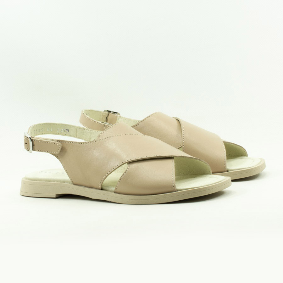 Женские Босоніжки Натуральна шкіра VILANSI * V8124 BEIGE