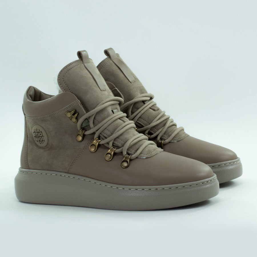 Женские Черевики Замша-Натур. Шкіра STEPTER * 8258