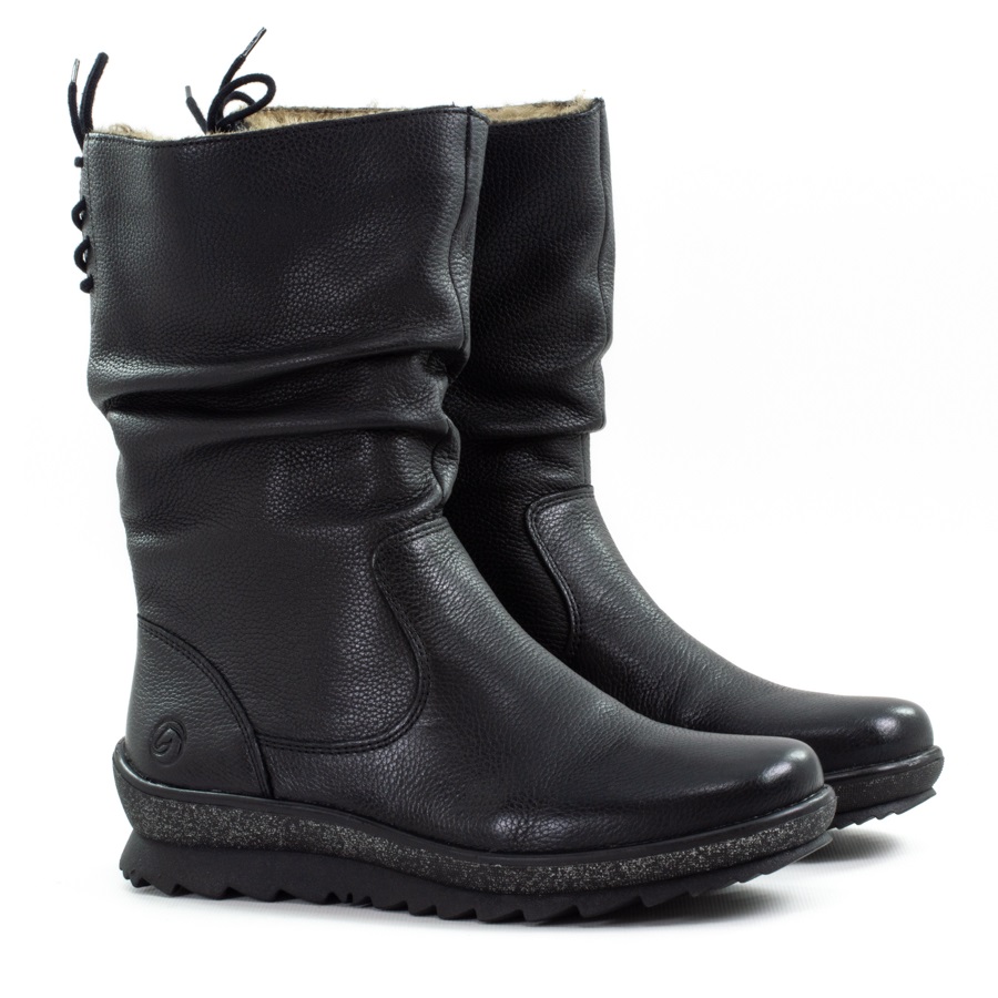 Женские Чоботи Натур. Шкіра REMONTE * R8471-01