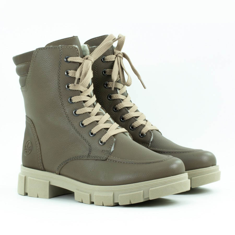 Женские Черевики Натур. Шкіра RIEKER * Y7104-24