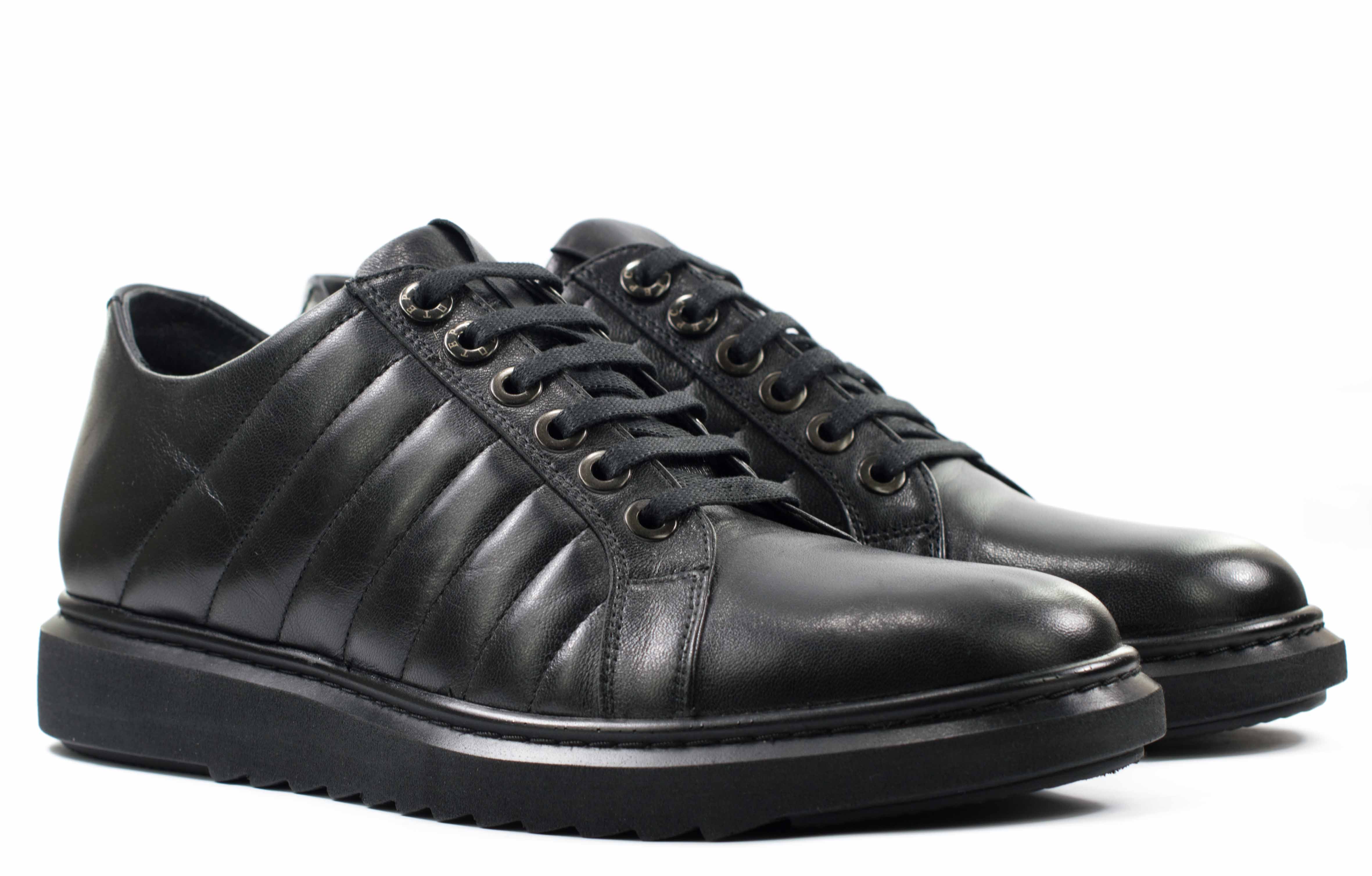 Мужские Туфли комфорт Натур. Кожа STEPTER * 5733 ЧЁРНЫЕ