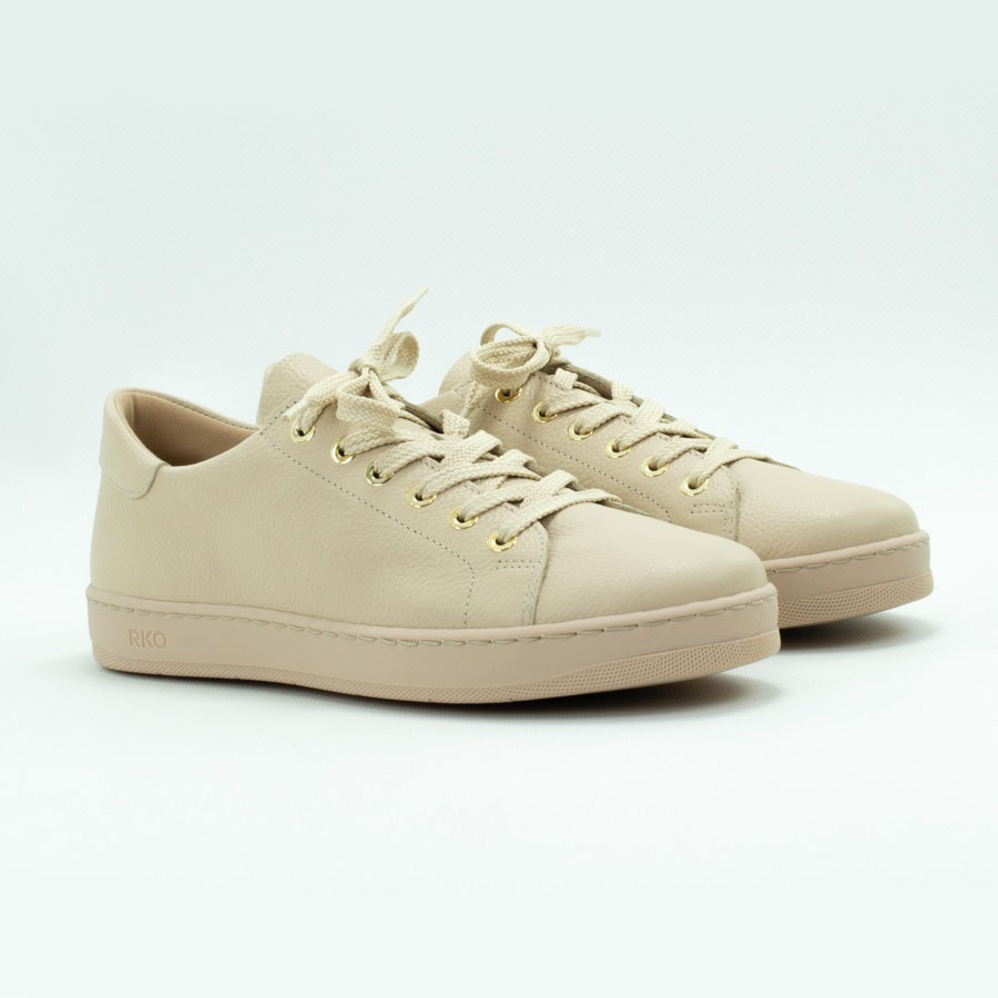 Женские Кеди Натур. Шкіра RYLKO * OERP5_JE8