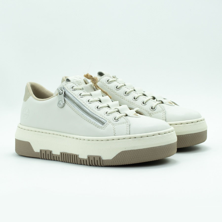 Женские Кросівки Натур. Шкіра RIEKER * M1952-80