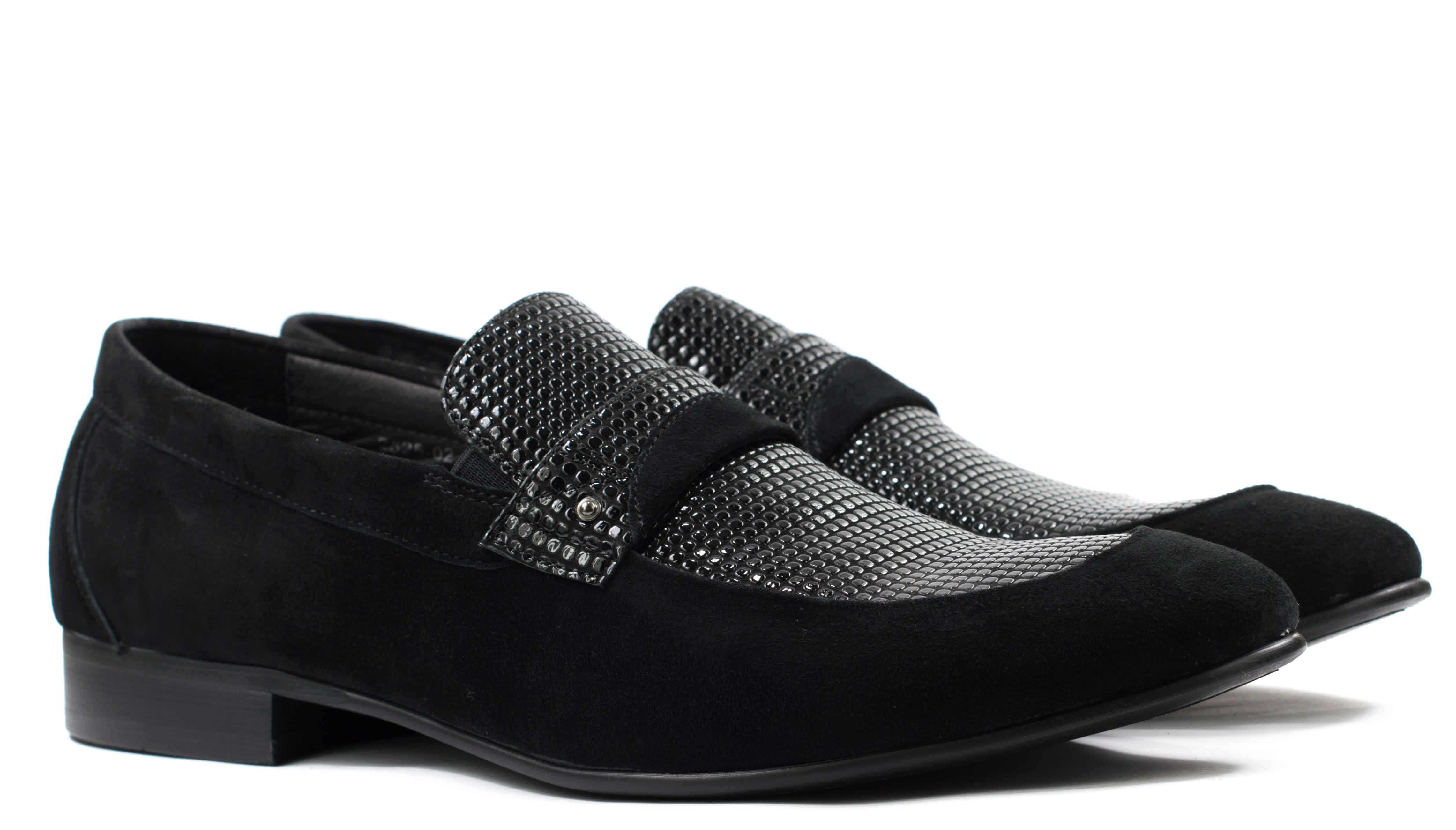 Мужские Туфли модельные Натуральна замша VITTO ROSSI * 2525-02-1034