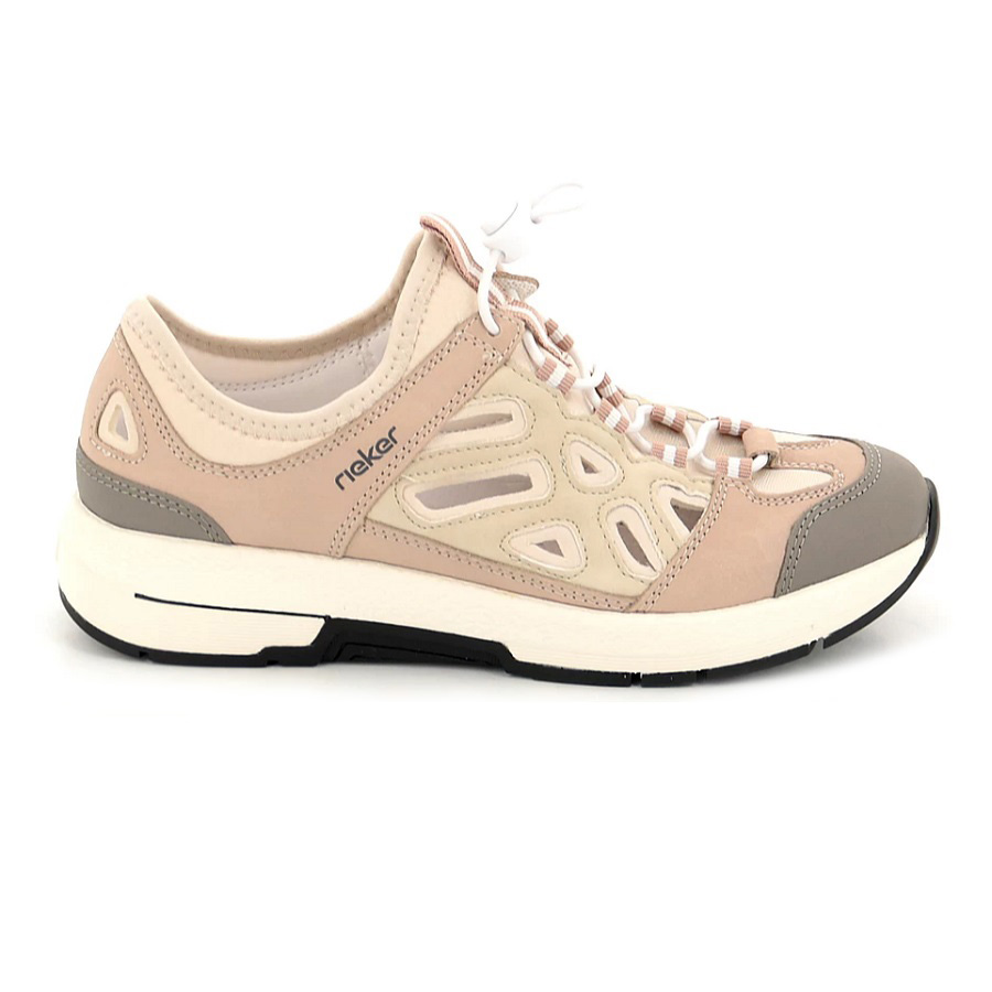 Женские Кросівки Натур.Шкіра-Штучна шкіра RIEKER * N8460-60