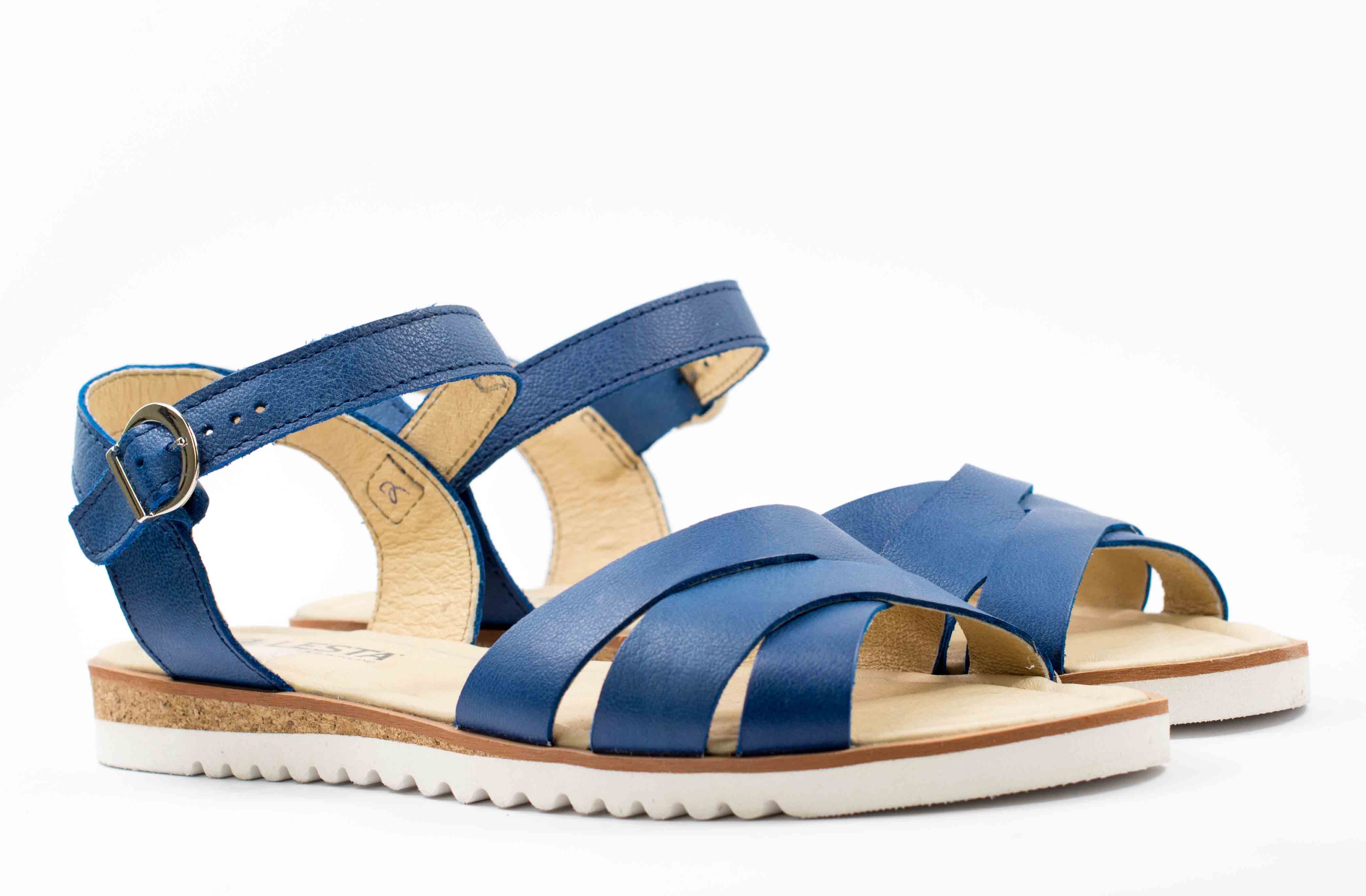 Женские Босоножки Натур. Кожа LESTA * 1246-1-3044