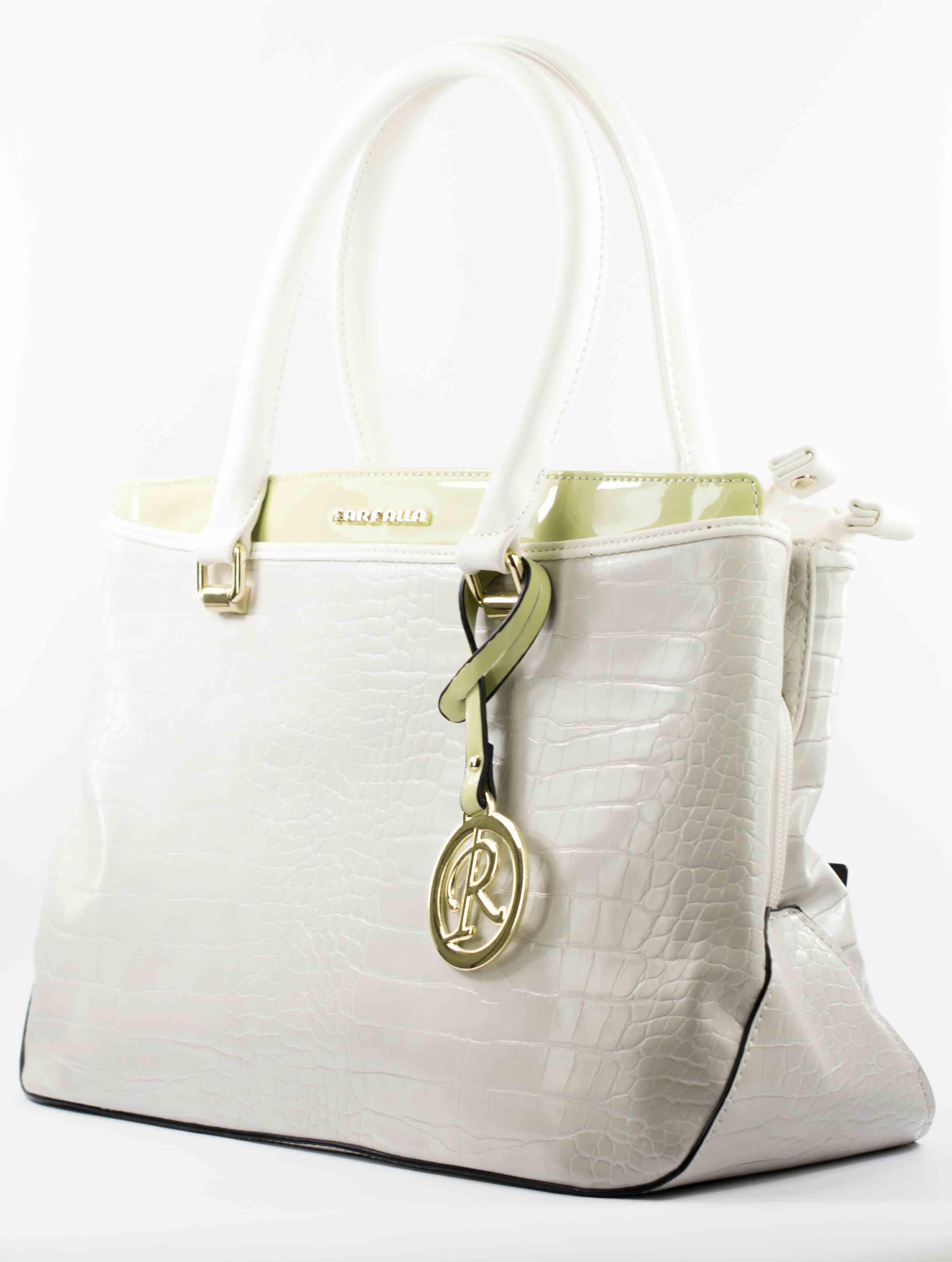 Женские Сумки Натур. Кожа EMANUELA FERRETTI * 10120 БЕЖЕВЫЙ