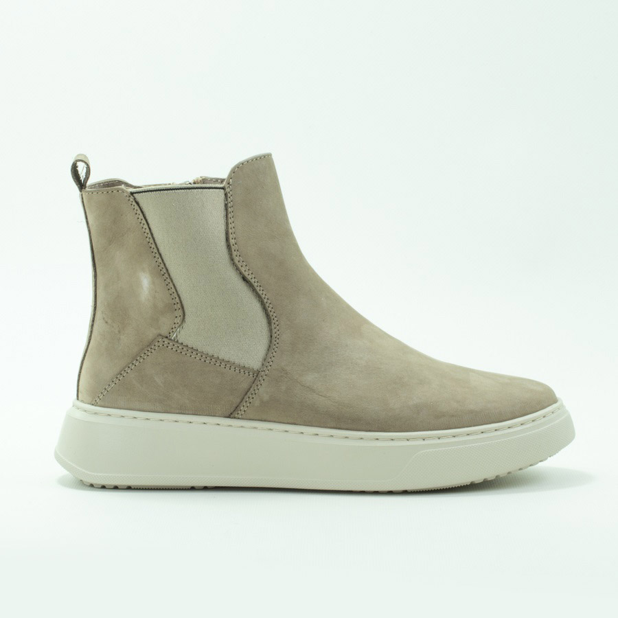 Женские Черевики челсі Натуральний нубук STEPTER * 8527 Бежеві