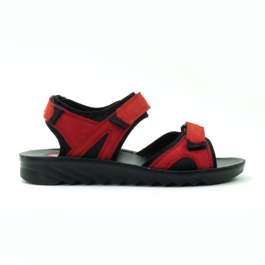 Женские Босоніжки Нубук-Текстиль STEPTER * 8736 Червоні