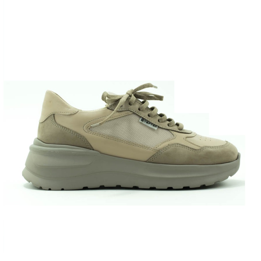 Женские Кросівки Натуральна шкіра-Текстиль STEPTER * 8688 Бежеві